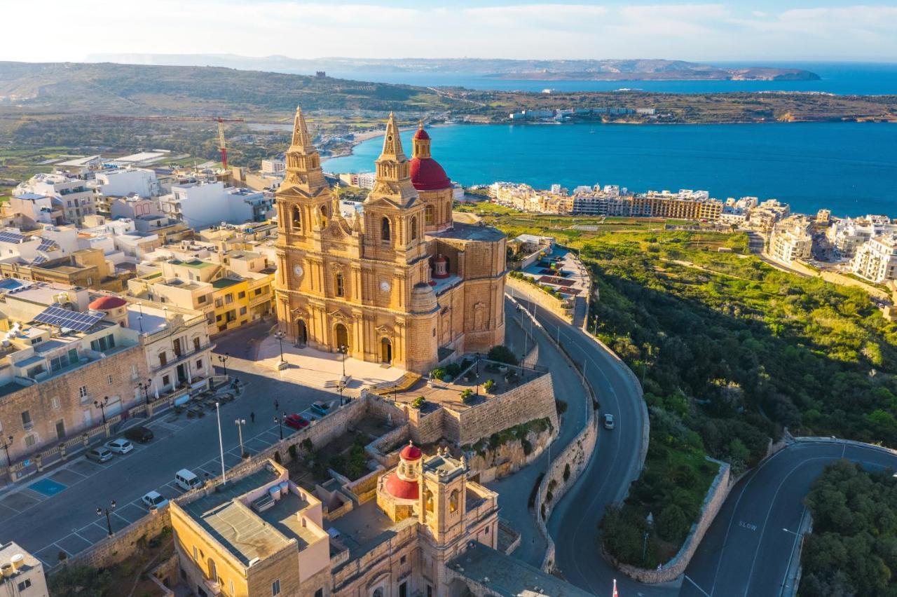 Mellieha Bay 3 Bedroom Apartment " Bliss On The Bay " エクステリア 写真